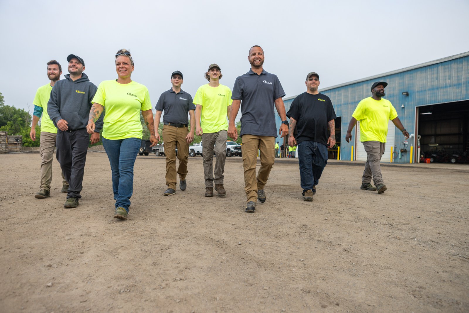 crew team yard walking 2