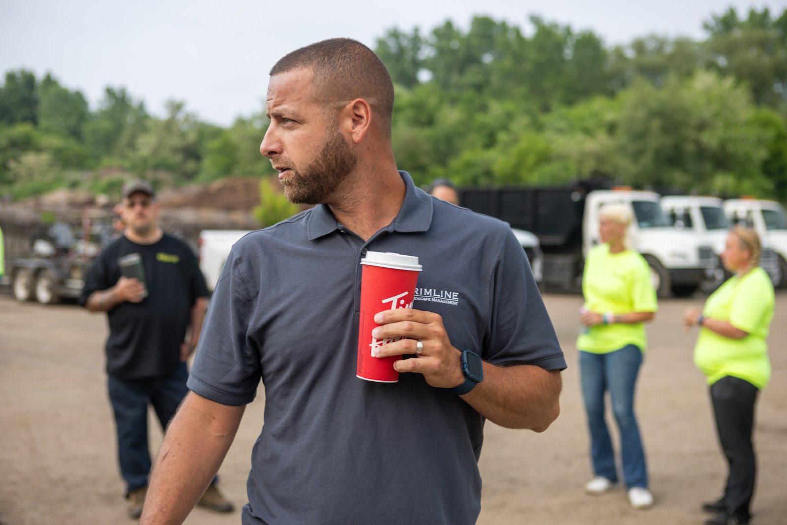 manager meeting yard crew