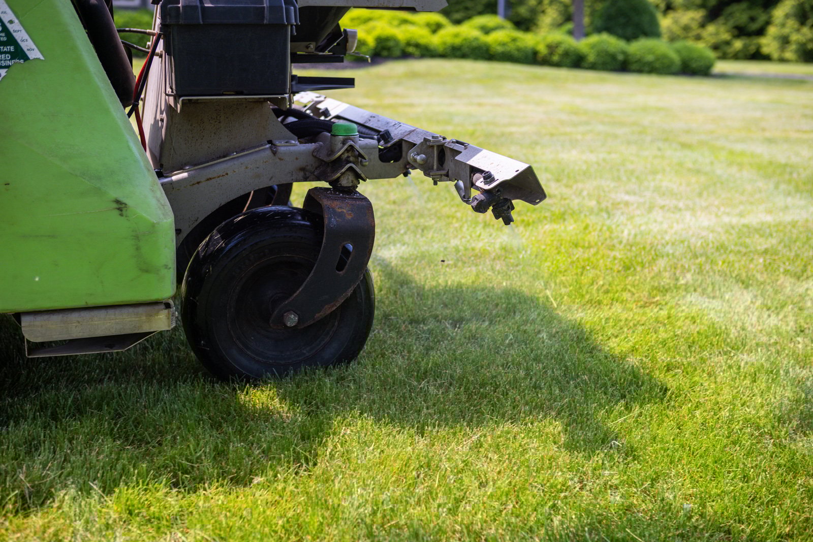 applying pre-emergent in early spring