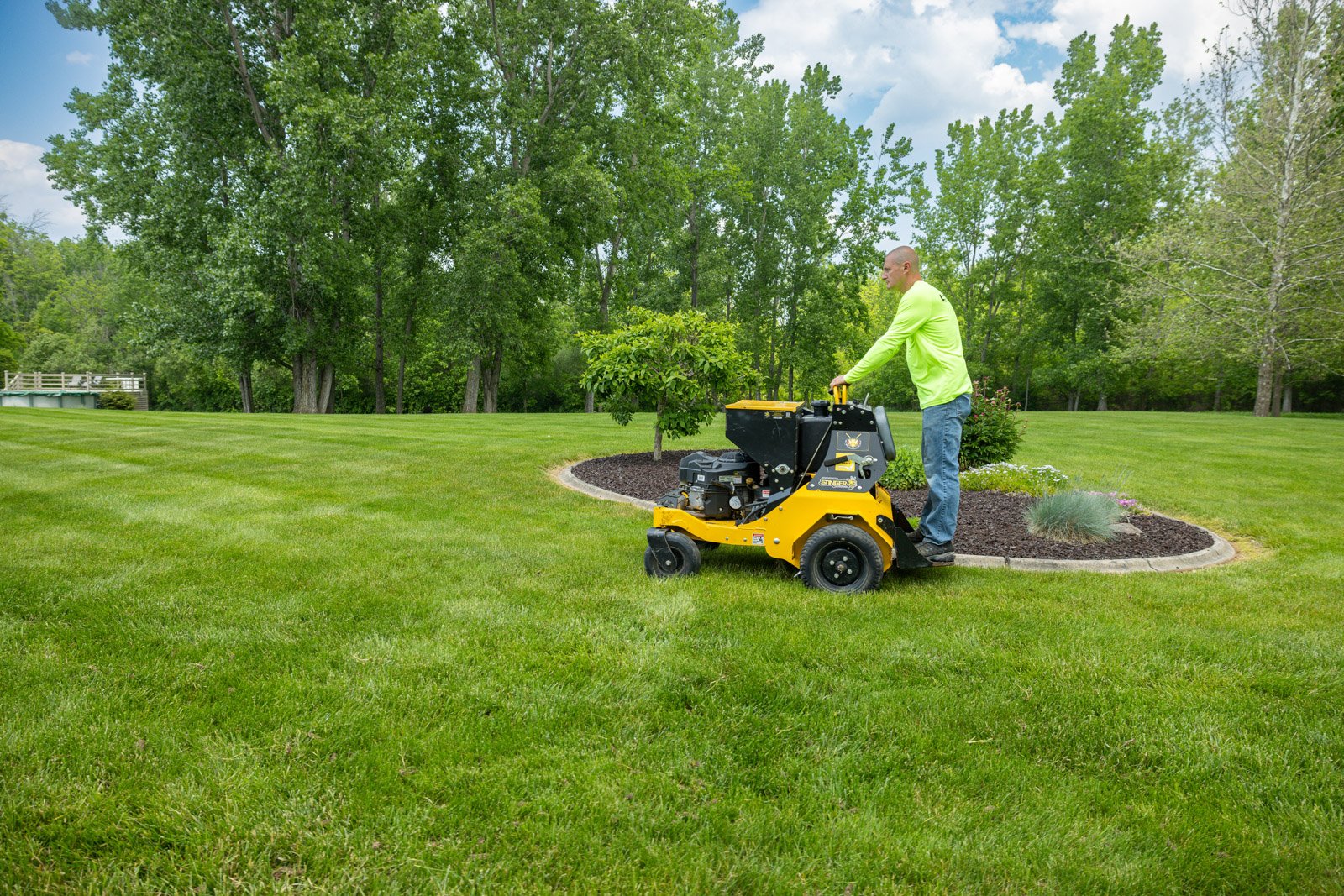 aeration reduces soil compaction and can help with drainage