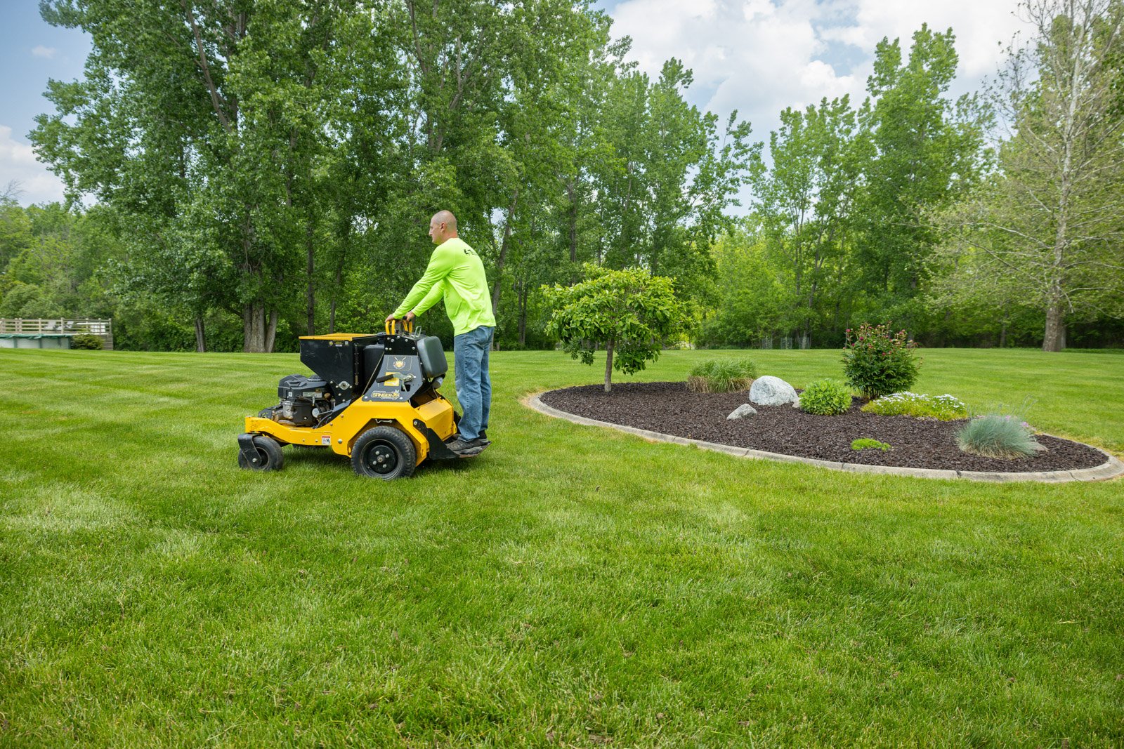 aeration relieves soil compaction and helps air flow in your gras