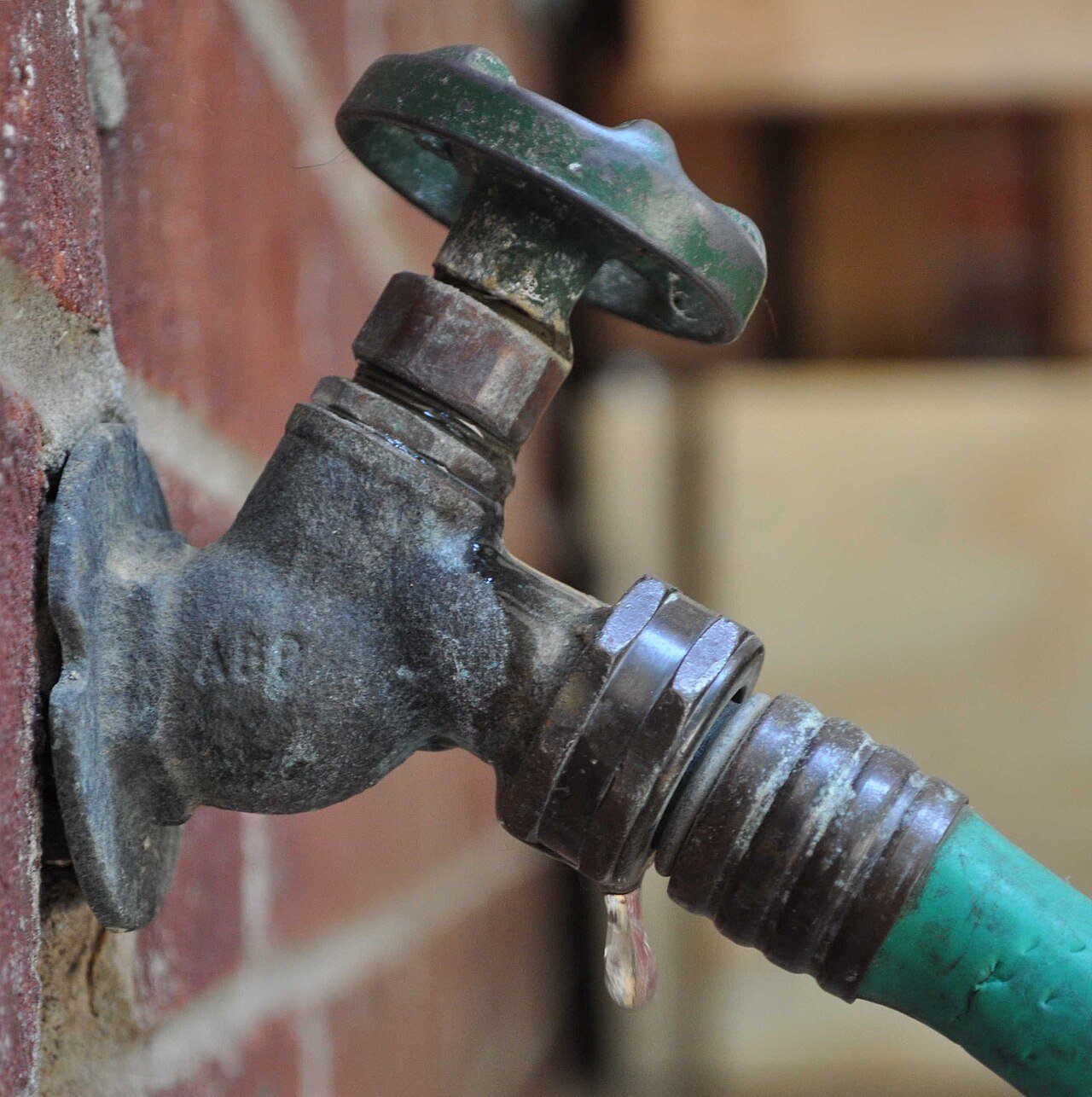 a hose spigot